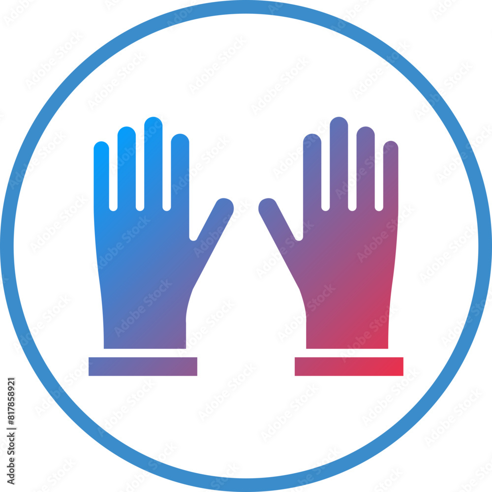 Gloves Icon Style Gloves Icon Style