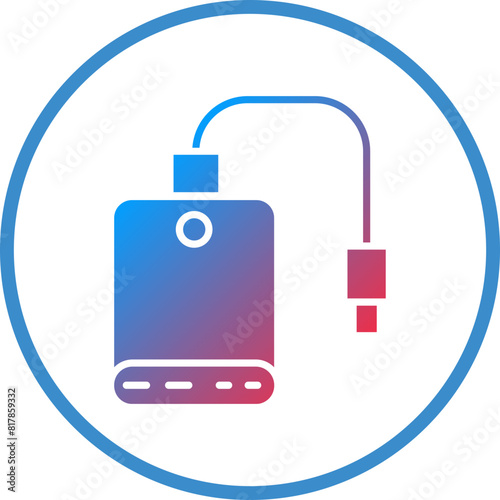 Powerbank Icon Style