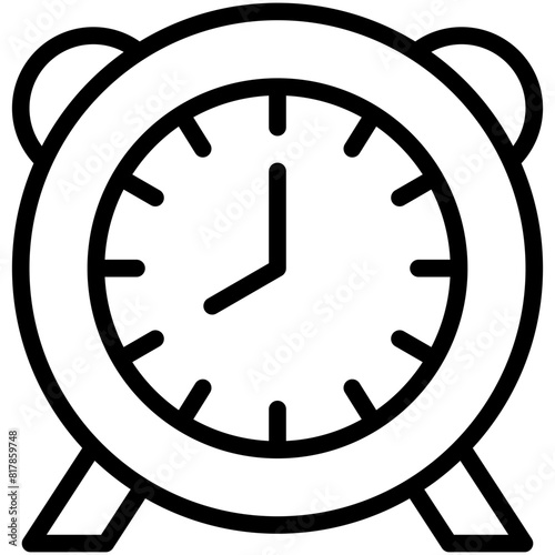 hours line icon