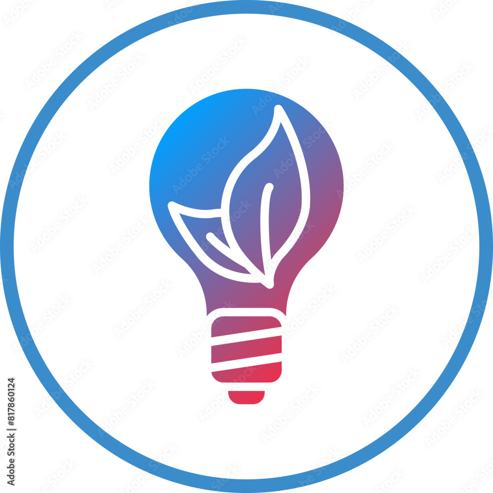 Energy Conservation Icon Style Energy Conservation Icon Style