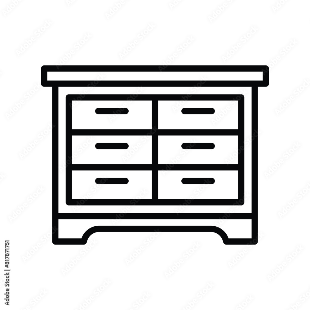 drawer icon vector design template simple and clean drawer icon vector design template simple and clean