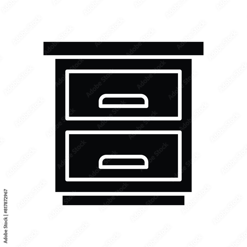 drawer icon vector design template simple and clean drawer icon vector design template simple and clean