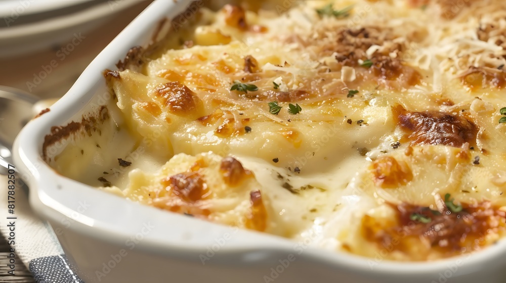 A creamy and cheesy gratin dauphinois A creamy and cheesy gratin dauphinois