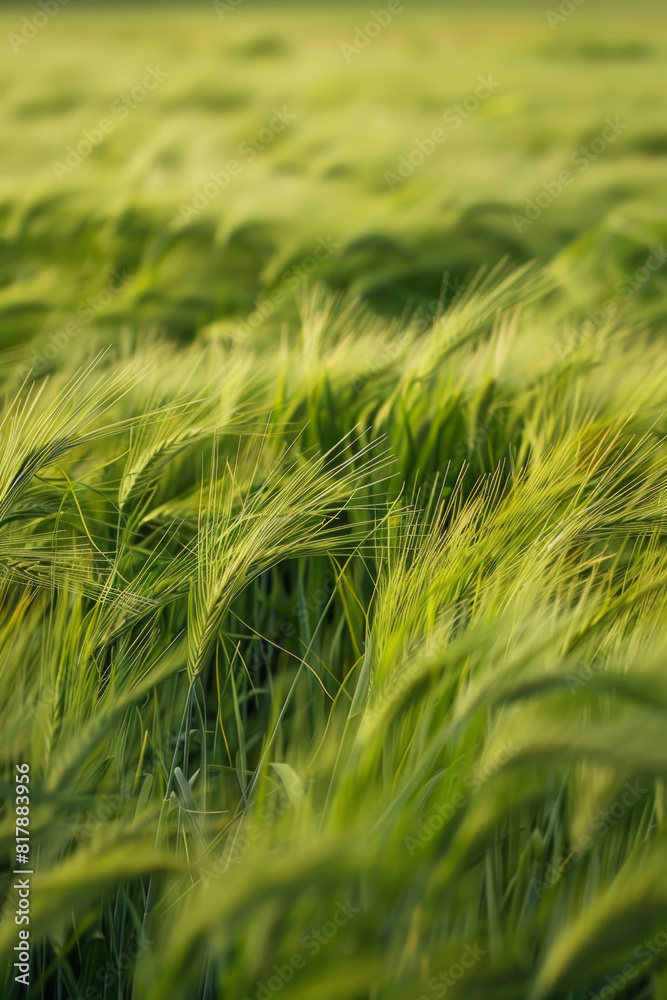 A close-up of a field of tall grass, with blades swaying in the wind and creating a textured landscape. A close-up of a field of tall grass, with blades swaying in the wind and creating a textured landscape.