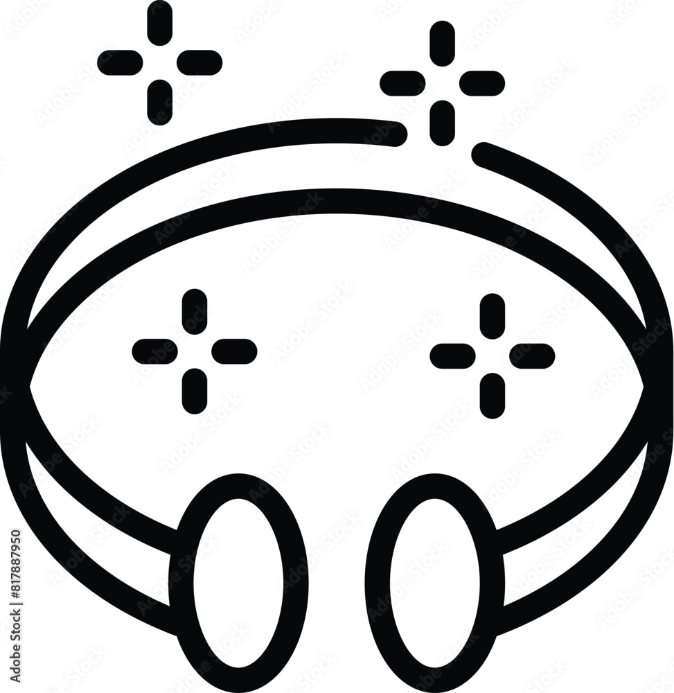 Simple line drawing of a musical tambourine, perfect for icons and music themes Simple line drawing of a musical tambourine, perfect for icons and music themes