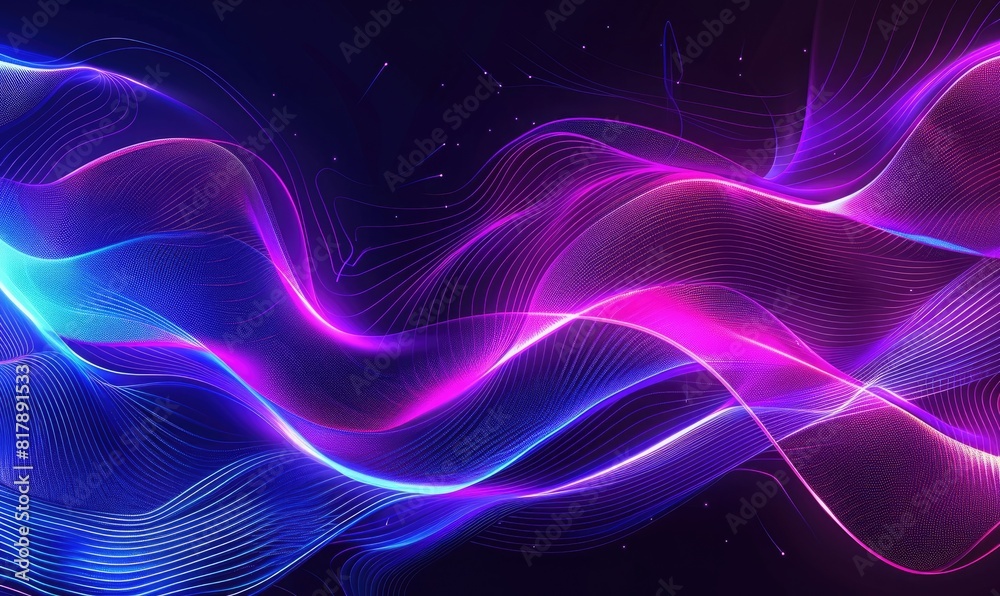 Ethereal blue and purple abstract backdrop Ethereal blue and purple abstract backdrop