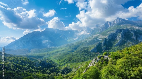 Tzoumerka's peaks in Greece
