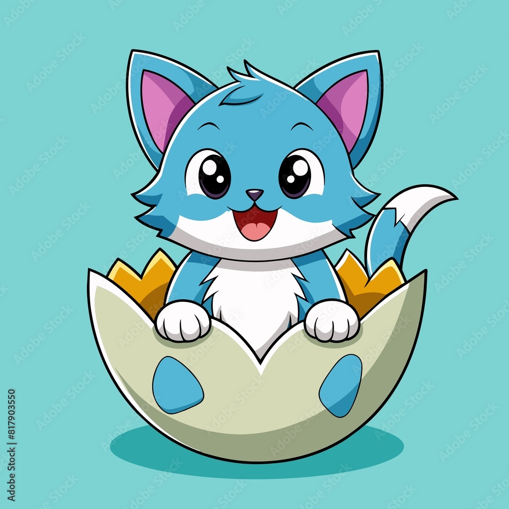 Obraz premium adorable in eggshell