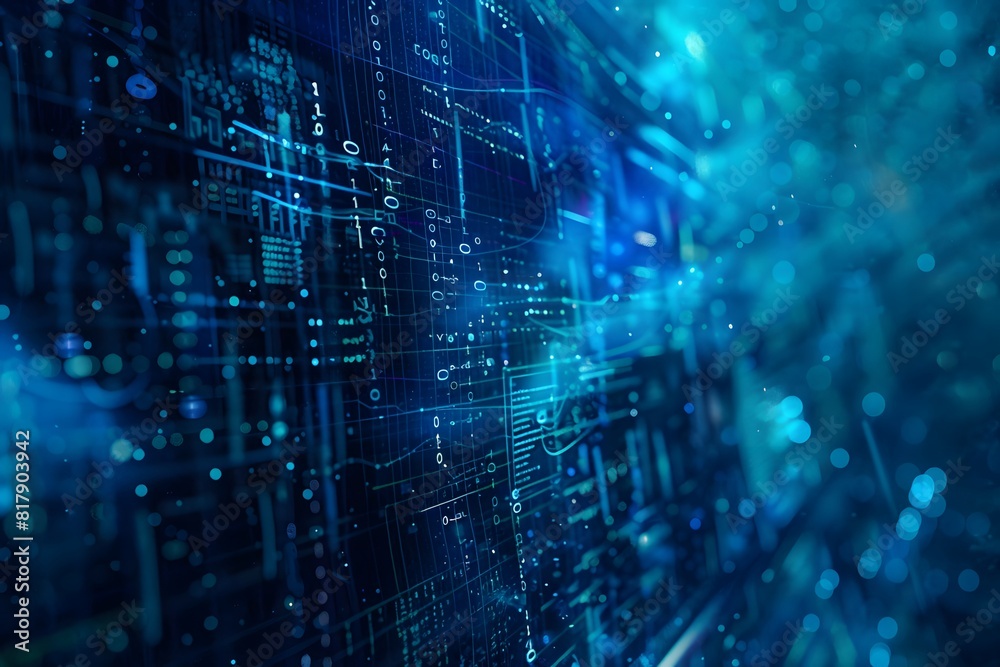 Abstract digital data background. Abstract digital data background.