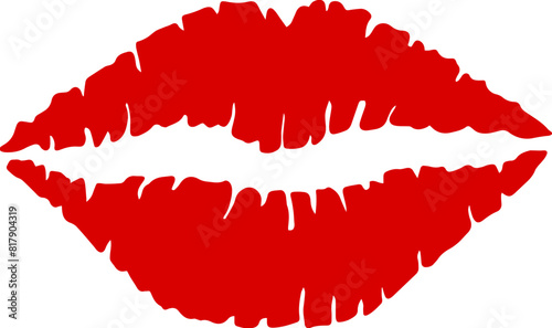 lipstick lips red pink seal, red, lips, pink, lipstick, seal, kiss,