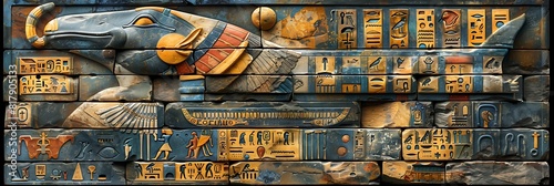 Hieroglyphic Chronicles A visual journey through the evolution of hieroglyphic writing as interpreted by archaeologists through their meticulous research