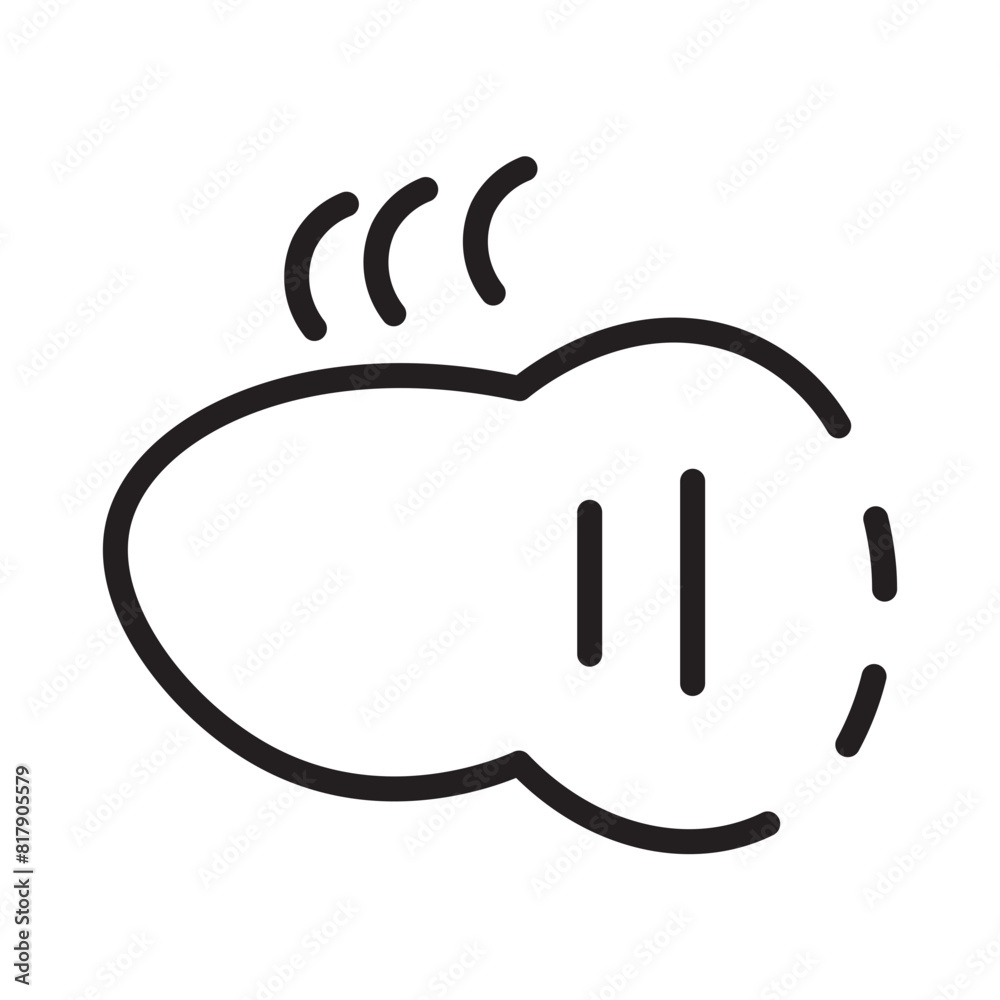 Beef Dinner Food Line Icon Beef Dinner Food Line Icon