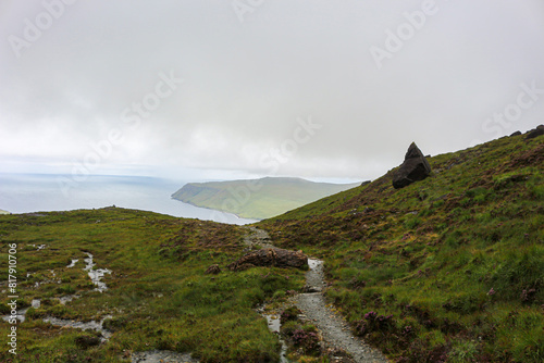 trail up Sgurr Alasdair, Isle of Skye