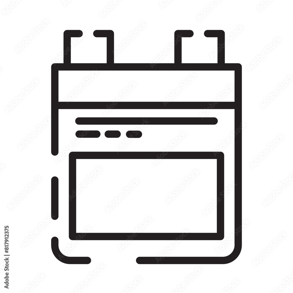 Kitchen Oven Stove Line Icon Kitchen Oven Stove Line Icon