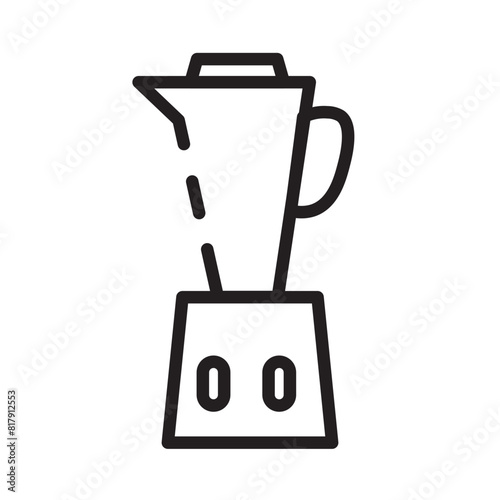 Appliance Kitchen Mixer Line Icon