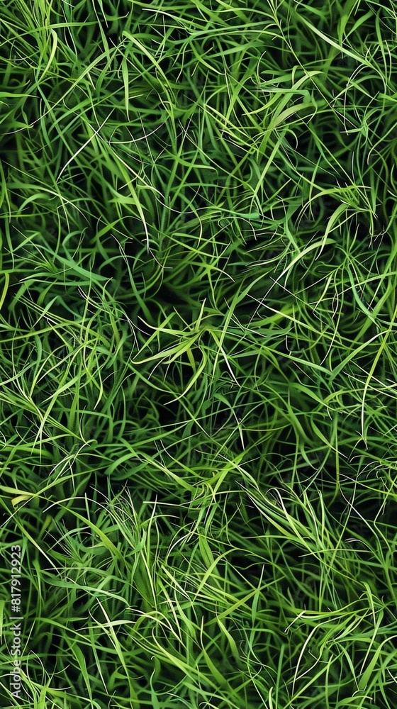 Detailed close-up of vibrant green grass blades. Botanical texture concept Detailed close-up of vibrant green grass blades. Botanical texture concept