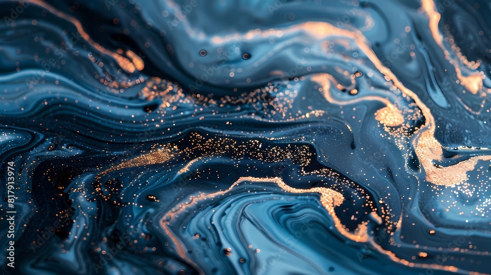 Digital technology abstract blue glitter liquid poster background Digital technology abstract blue glitter liquid poster background