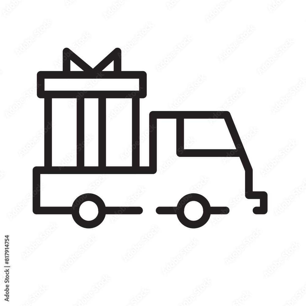 Christmas Holiday Winter Line Icon Christmas Holiday Winter Line Icon