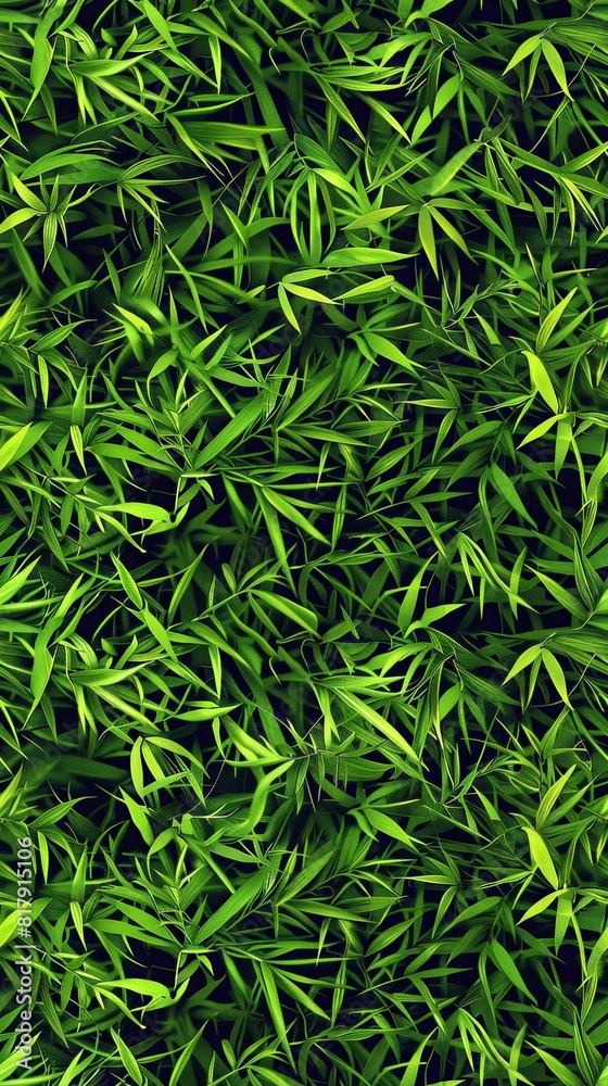Detailed close-up of vibrant green grass blades. Botanical texture concept Detailed close-up of vibrant green grass blades. Botanical texture concept