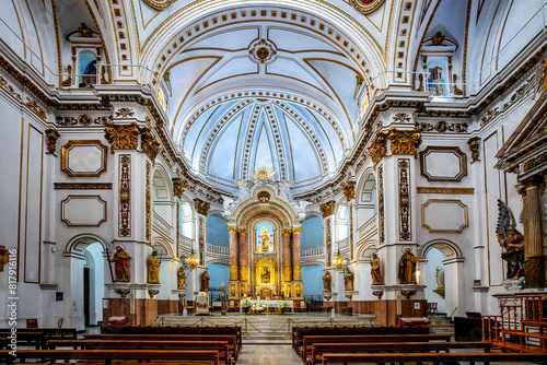 Altea, Costa Blanca, Altstadt, Kirche Nuestra Senora del Consuelo