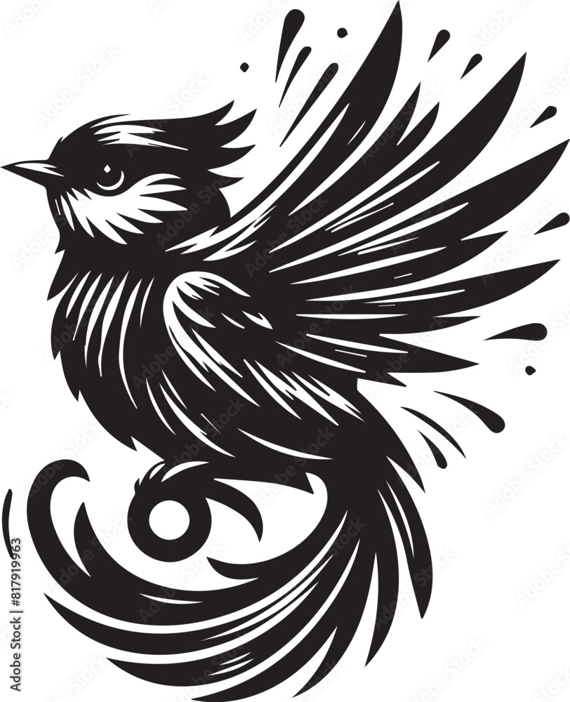 Fototapeta premium eagle tattoo design