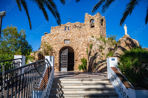 Foto townscape of Mijas in Andalusia