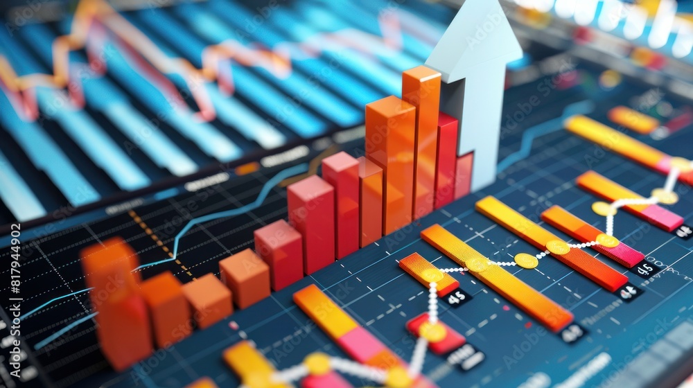 Development Graphs: Surround the arrow with various types of graphs and ...