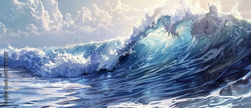 Waves on the sea