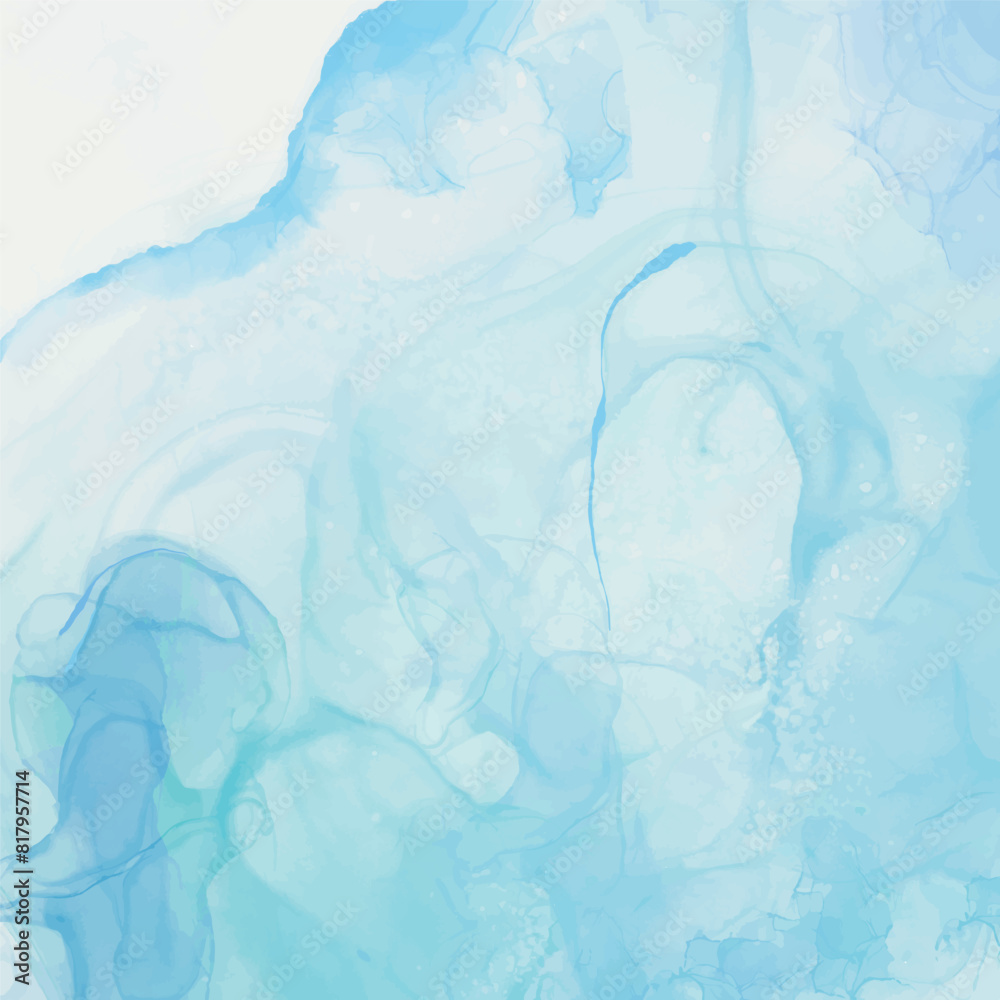 Obraz premium watercolor blue background