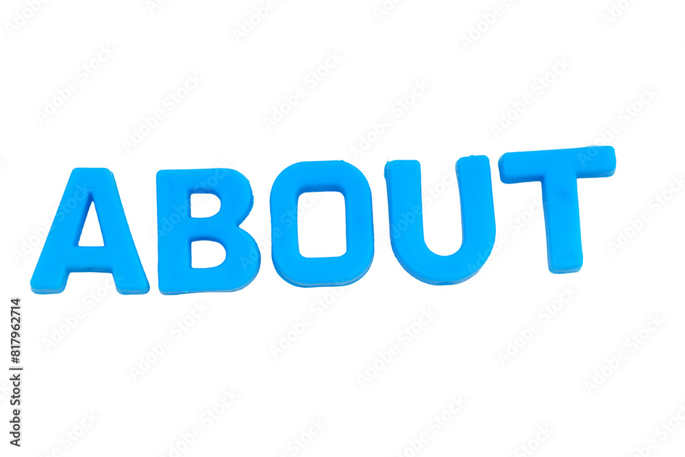 Blue Letters ABOUT isolate no white background.png Blue Letters ABOUT isolate no white background.png