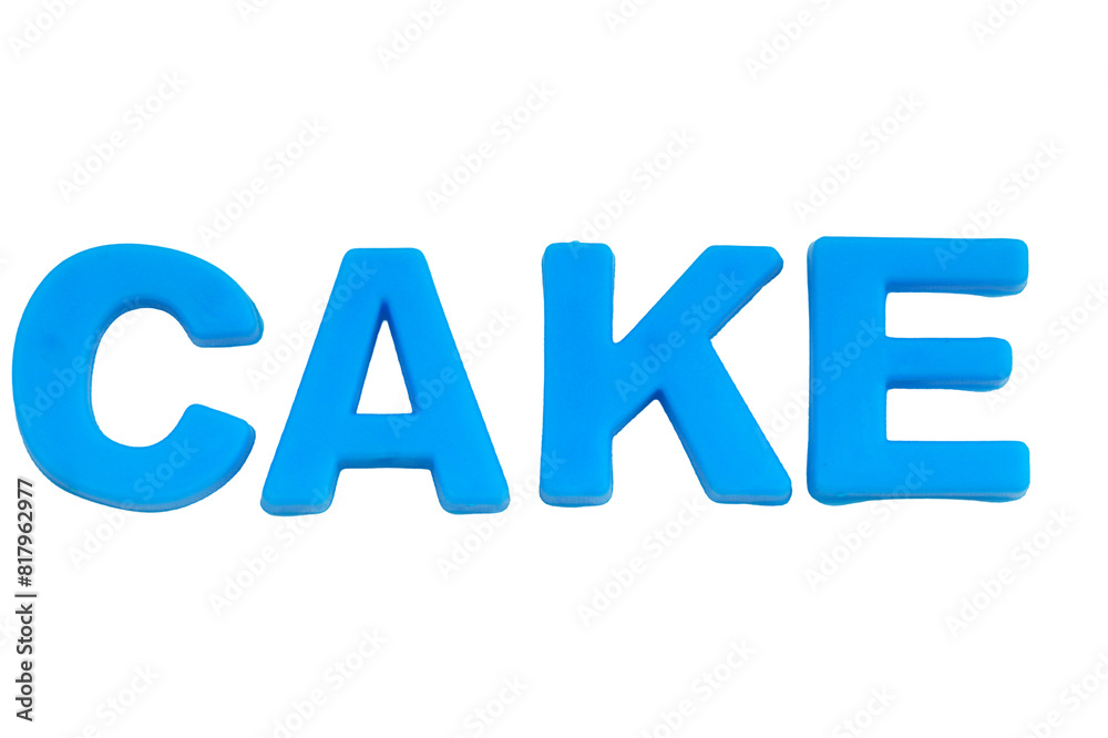 Blue Letters CAKE isolate no white background.png Blue Letters CAKE isolate no white background.png