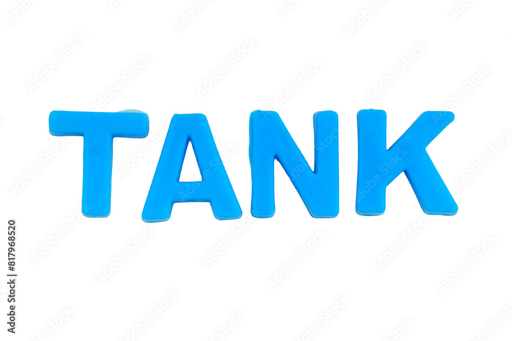 Blue Letters TANK isolate no white background.png Blue Letters TANK isolate no white background.png