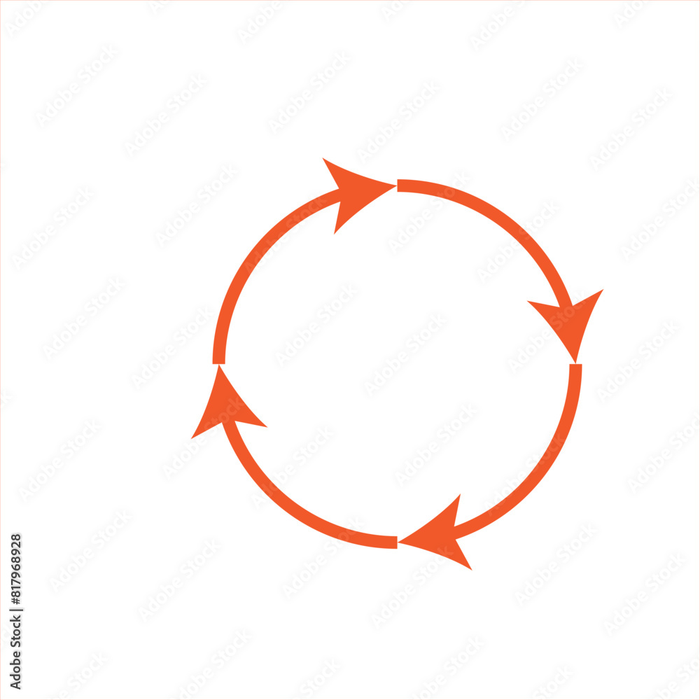 circle arrow icon. refresh icon, reload icon. circular arrow icon vector illustration circle arrow icon. refresh icon, reload icon. circular arrow icon vector illustration