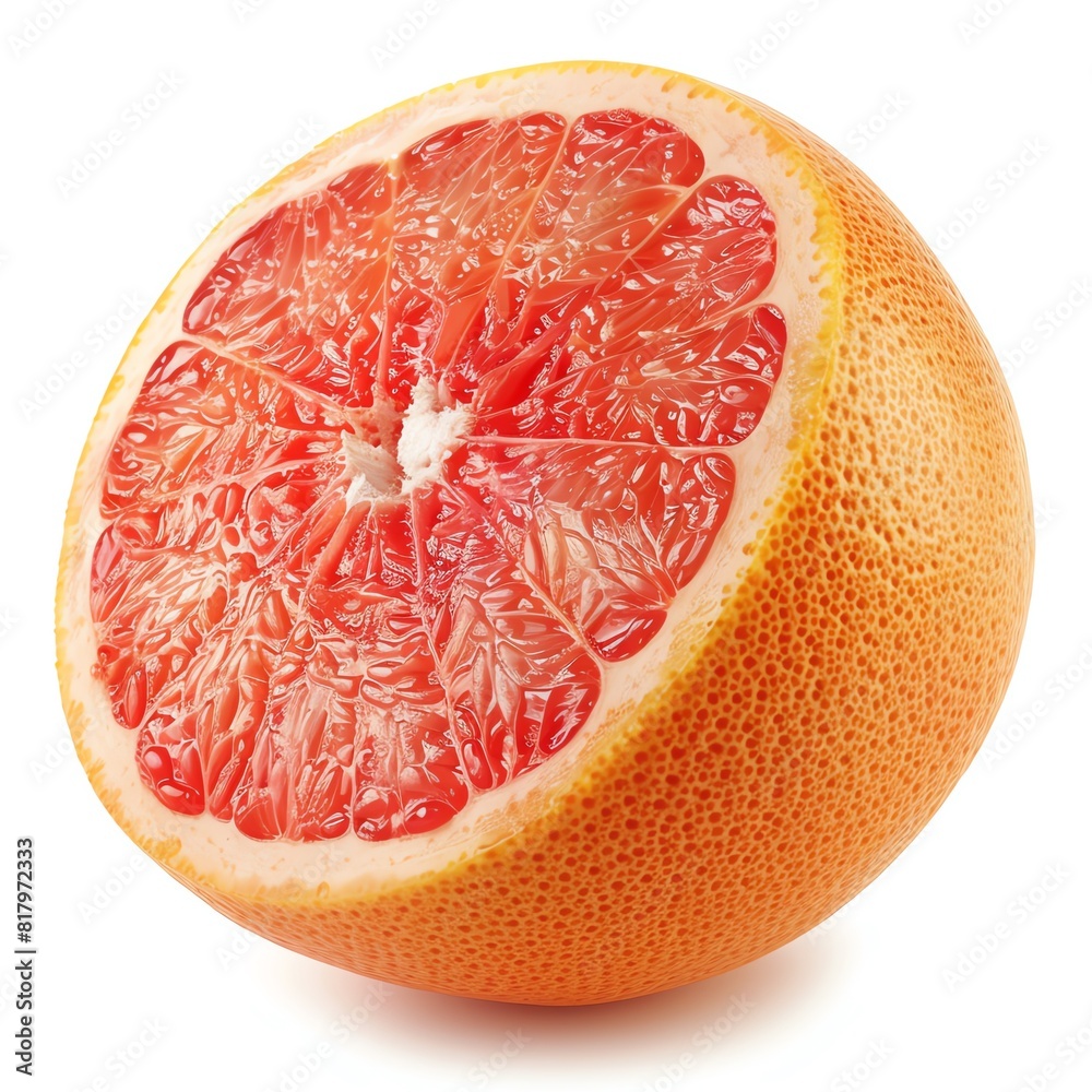 Photo of Grapefruit, Isolate on white background Photo of Grapefruit, Isolate on white background
