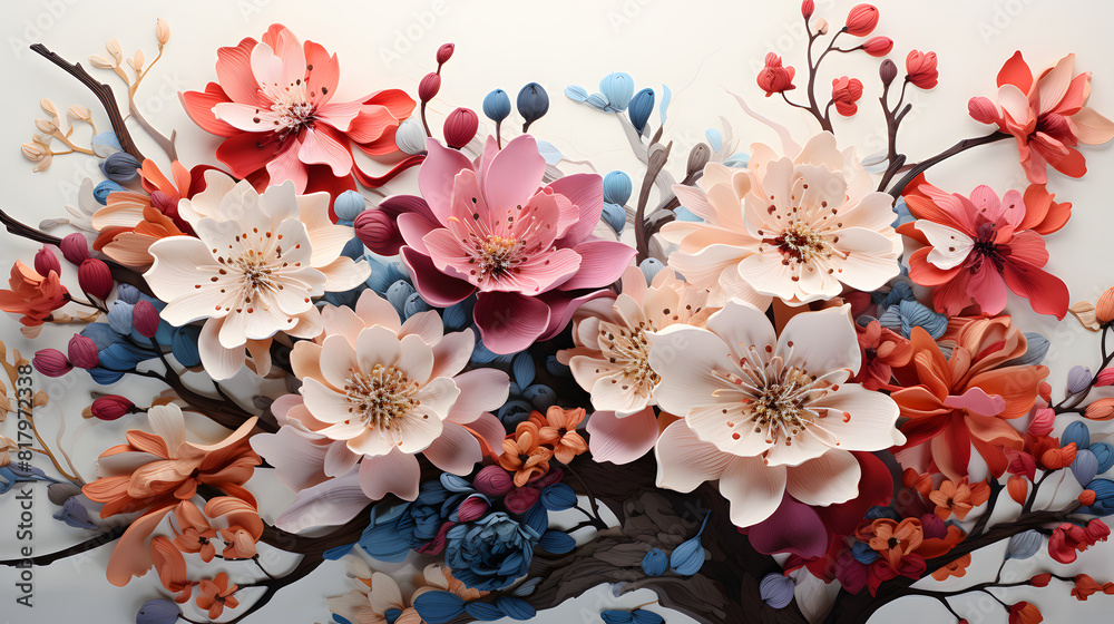 asian floral pattern drtstudio graphic poster background asian floral pattern drtstudio graphic poster background