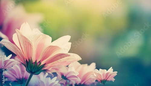 flower abstract art background