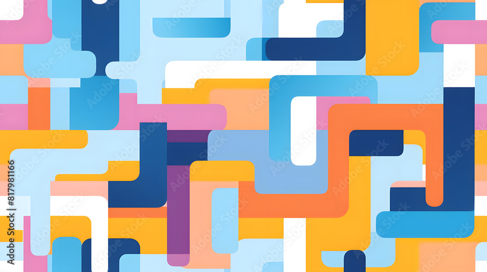 flat pattern of abstract blocks pattern geometric shapes design poster background flat pattern of abstract blocks pattern geometric shapes design poster background