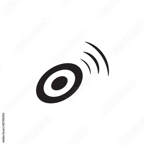 frisbee logo icon