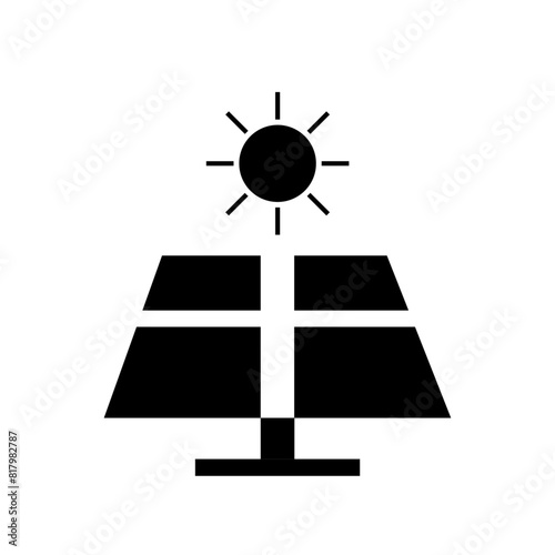 Solar pannel icon