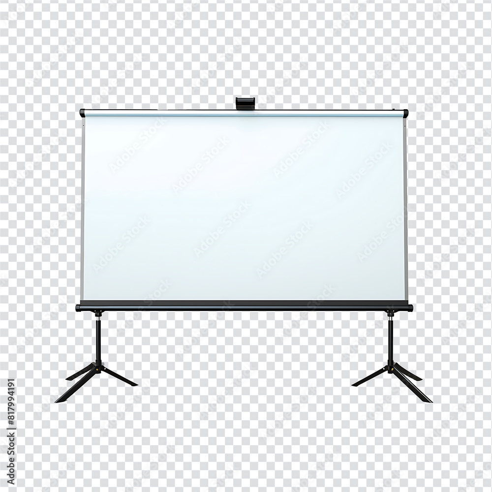 Modern Coaching Whiteboard stand Isolated on Transparent Background Modern Coaching Whiteboard stand Isolated on Transparent Background
