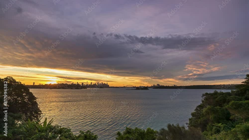 Sydney Sunset Timelapse Australia Sydney Sunset Timelapse Australia