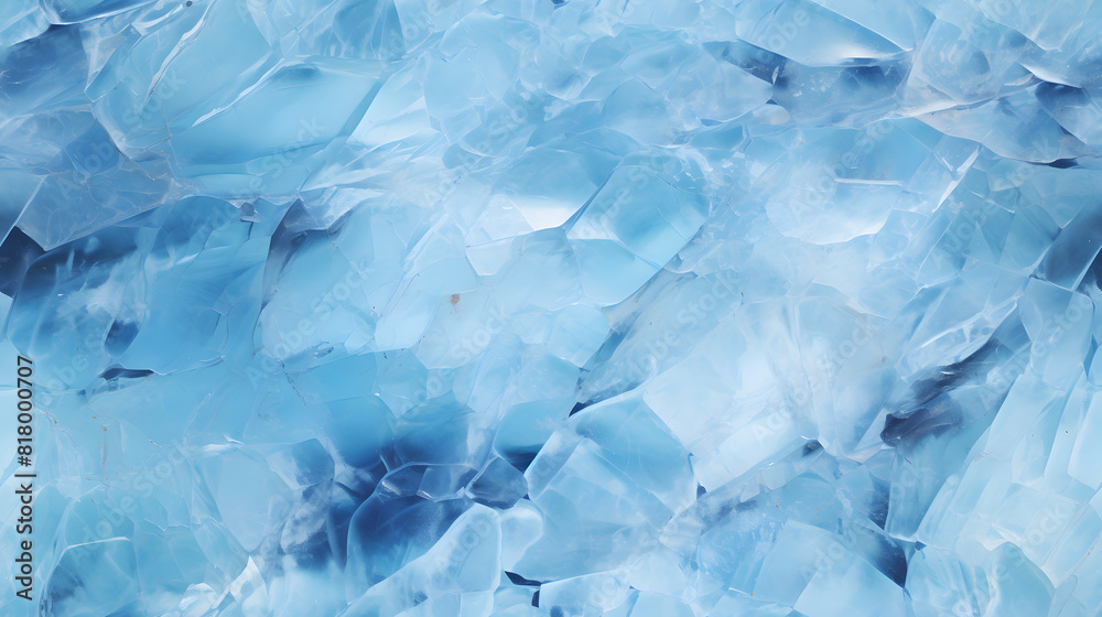 Obraz premium frozen water texture design vector pattern geometric shapes design poster background