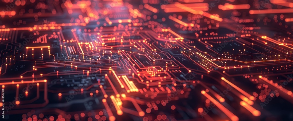 Technology Abstract, Digital Fractal Circuits, Technology Abstract Background Technology Abstract, Digital Fractal Circuits, Technology Abstract Background