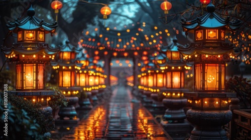 traditional lantern festival in China