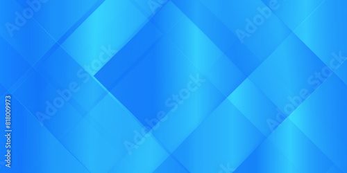 abstract blue background with light multiply and gradient color line and stripe patterns, Digital shiny geometric fractal pattern, geometric wall metal texture tech diagonal and triangle background.