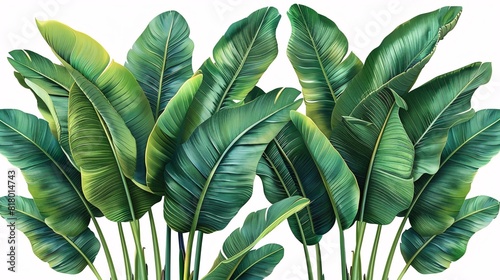 green leaves