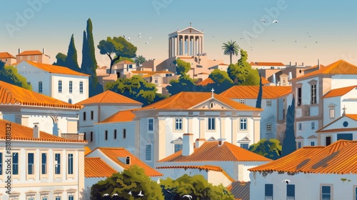 Illustration of Évora, Portugal

 photo