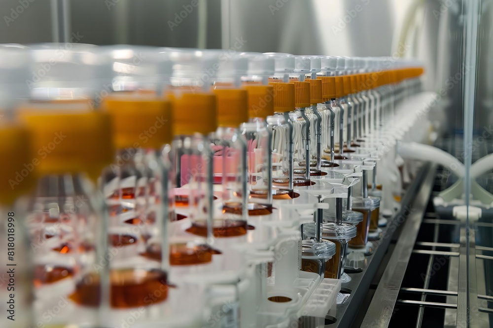 Clinical research and drug testing in a laboratory