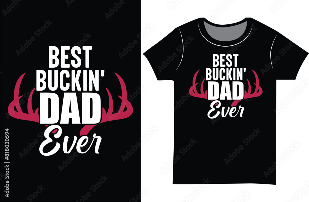 Father's day Typography t-shirt design