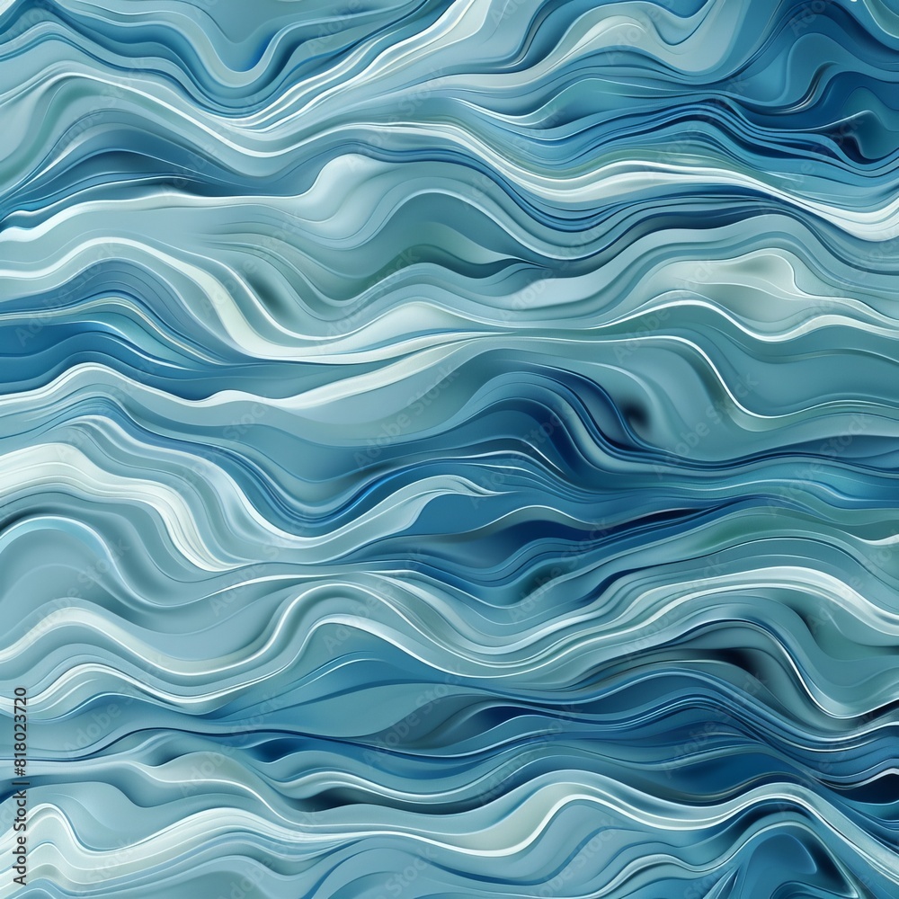 Abstract Pattern inspired by the fluidity of water